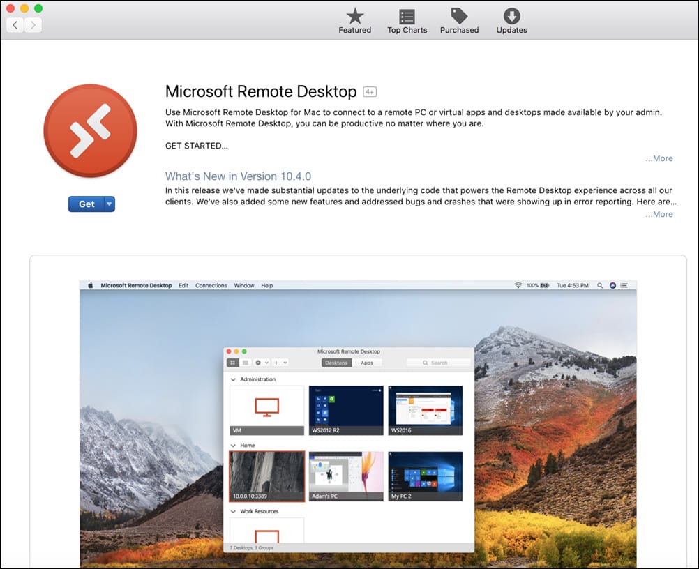 Remote Desktop Mac To Pc Download